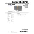 SONY SSCGPX6 Manual de Servicio