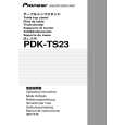 PIONEER PDK-TS23/WL5 Manual de Usuario