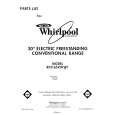 WHIRLPOOL RF3615XWG1 Catálogo de piezas