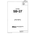 NIKON SB-27 Manual de Servicio