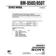 SONY BM850T Manual de Servicio
