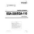 TEAC EQA-110 Manual de Servicio