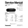 PANASONIC RX-DS14 Manual de Servicio