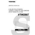 TOSHIBA VTW2887 Manual de Servicio