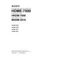SONY HDME-7000 Manual de Servicio