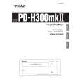 TEAC PDH300MK2 Manual de Usuario