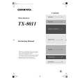 ONKYO TX-8011 Manual de Usuario