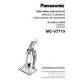 PANASONIC MCV7710 Manual de Usuario