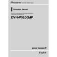 PIONEER DVH-P5850MP/XU/RD Manual de Usuario