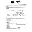 PIONEER CD-FM1 Manual de Usuario