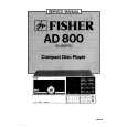 FISHER AD800 Manual de Servicio