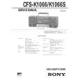 SONY CFSK1066S Manual de Servicio