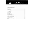 M-AUDIO DMP3 Manual de Usuario
