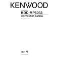 KENWOOD KDC-MP5033 Manual de Usuario