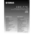 YAMAHA CDC-775 Manual de Usuario