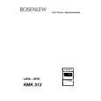 ROSENLEW RMK512 Manual de Usuario