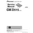 PIONEER GM-D515/XH/EW Manual de Servicio