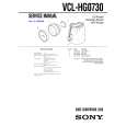 SONY VCLHG0730 Manual de Servicio