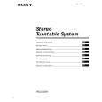 SONY PSLX350H Manual de Usuario