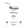 WHIRLPOOL LE7080XTW1 Catálogo de piezas