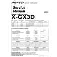 PIONEER X-GX3D/DFLXJ Manual de Servicio