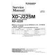 PIONEER XD-J210HE Manual de Servicio