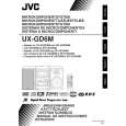 JVC UX-GD6M for EB Manual de Usuario