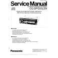PANASONIC CQDPG55LE Manual de Servicio