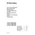 ELECTROLUX LOISIRS CS110DV Manual de Usuario