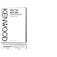 KENWOOD KRX793 Manual de Usuario