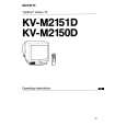 SONY KV-M2150D Manual de Usuario