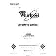 WHIRLPOOL LA5400XMW3 Catálogo de piezas