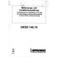 SEPPELFRICKE UKSD140.10 Manual de Usuario