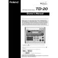 ROLAND TD-20 Manual de Usuario