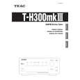 TEAC TH300MK3 Manual de Usuario