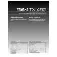 YAMAHA TX-492 Manual de Usuario