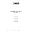 ZANUSSI ZJ1284 Manual de Usuario