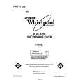 WHIRLPOOL MW8400XS1 Catálogo de piezas