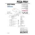 SONY PCGAPRV1 Manual de Servicio