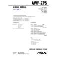SONY AWPZP5 Manual de Servicio
