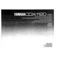 YAMAHA CDX-1120 Manual de Usuario