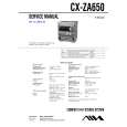 AIWA CX-ZA650 Manual de Servicio