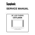 SYMPHONIC CSTL20D6 Manual de Servicio