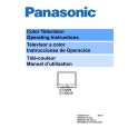 PANASONIC CT32G19 Manual de Usuario