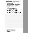 PIONEER VSX-D511-S/BXJI Manual de Usuario