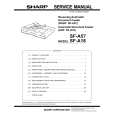SHARP SF-A18 Manual de Servicio