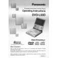PANASONIC DVDL50D Manual de Usuario