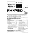 PIONEER FH-P80 Manual de Servicio