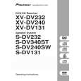 PIONEER XV-DV232 Manual de Usuario