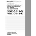 PIONEER VSX-D512-K/FXJI Manual de Usuario